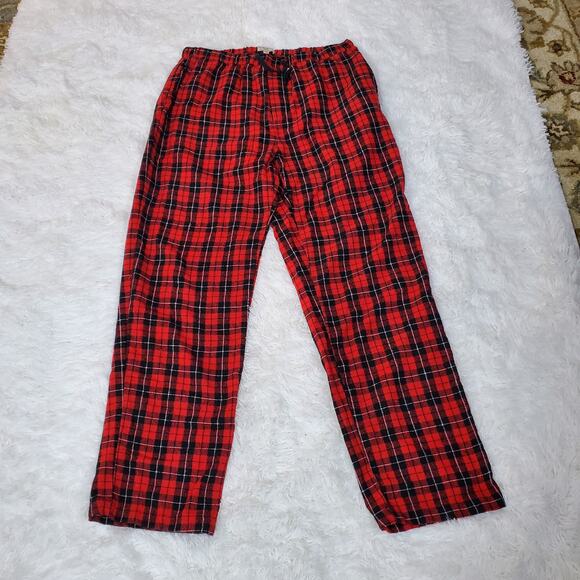 JACHS MFG CO Men’s Buffalo Plaid Flannel Sleep Pants L - Picture 1 of 5